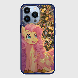 Чехол iPhone 13 Pro Милая пони и новый год