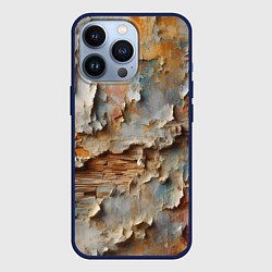 Чехол iPhone 13 Pro Старая штукатурка на стене - абстракция