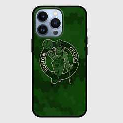 Чехол iPhone 13 Pro NBA Celtics camo