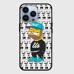 Чехол для iPhone 13 Pro Bart Just Us, цвет: 3D-черный