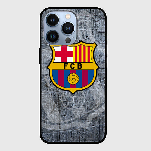 Чехол iPhone 13 Pro Barcelona / 3D-Черный – фото 1