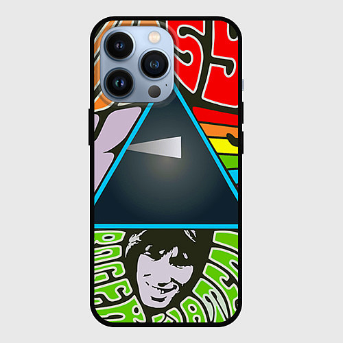 Чехол iPhone 13 Pro Pink Floyd / 3D-Черный – фото 1