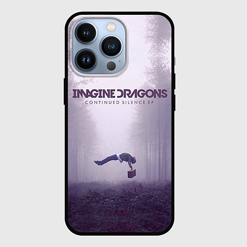 Чехол iPhone 13 Pro Imagine Dragons: Silence / 3D-Черный – фото 1