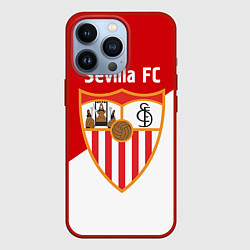 Чехол для iPhone 13 Pro Sevilla FC, цвет: 3D-красный