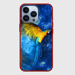 Чехол iPhone 13 Pro Космический попугай
