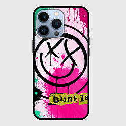 Чехол для iPhone 13 Pro Blink-182: Purple Smile, цвет: 3D-черный