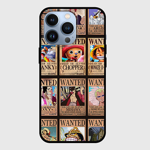 Чехол iPhone 13 Pro One Piece / 3D-Черный – фото 1