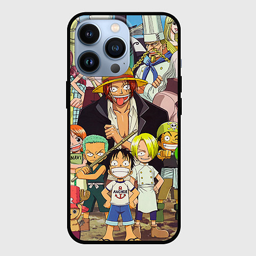 Чехол iPhone 13 Pro One Piece / 3D-Черный – фото 1