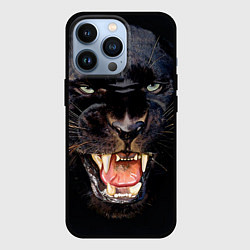 Чехол для iPhone 13 Pro Пантера, цвет: 3D-черный