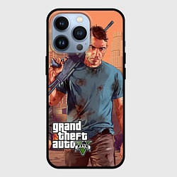 Чехол iPhone 13 Pro GTA 5: Gangsta