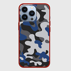 Чехол iPhone 13 Pro Зимний камуфляж
