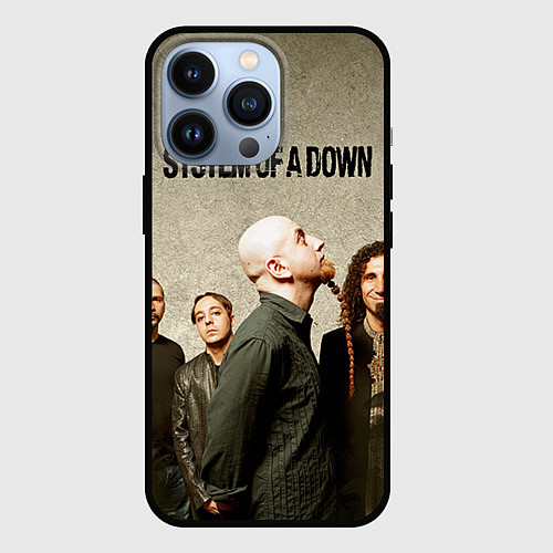 Чехол iPhone 13 Pro System of a Down / 3D-Черный – фото 1