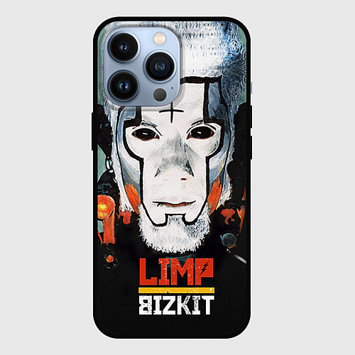 Чехол iPhone 13 Pro Limp Bizkit: Faith Face / 3D-Черный – фото 1