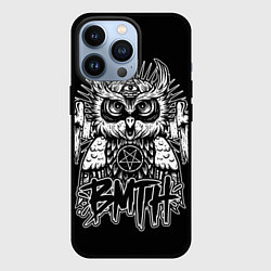 Чехол для iPhone 13 Pro BMTH Owl, цвет: 3D-черный