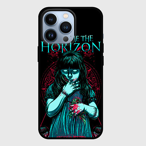 Чехол iPhone 13 Pro BMTH: Zombie Girl / 3D-Черный – фото 1