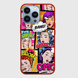 Чехол iPhone 13 Pro POP ART