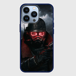 Чехол для iPhone 13 Pro Fallout: New Vegas, цвет: 3D-тёмно-синий