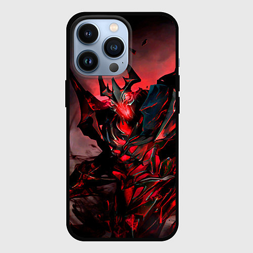 Чехол iPhone 13 Pro Shadow Fiend / 3D-Черный – фото 1