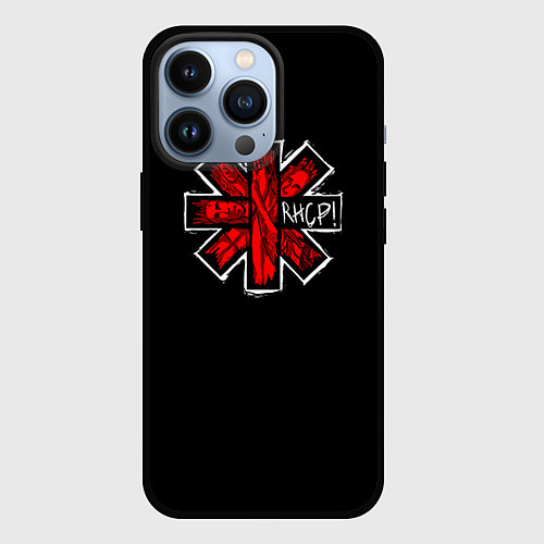 Чехол iPhone 13 Pro RHCP Symbol / 3D-Черный – фото 1