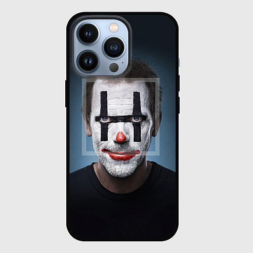 Чехол iPhone 13 Pro Clown House MD / 3D-Черный – фото 1