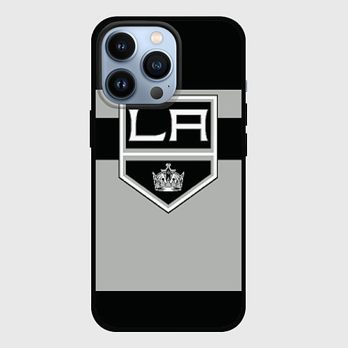 Чехол iPhone 13 Pro Los Angeles Kings / 3D-Черный – фото 1