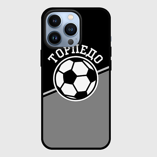 Чехол iPhone 13 Pro ФК Торпедо / 3D-Черный – фото 1