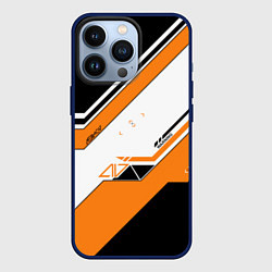 Чехол для iPhone 13 Pro CS:GO Asiimov, цвет: 3D-тёмно-синий