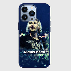 Чехол для iPhone 13 Pro Nickelback: Chad Kroeger, цвет: 3D-тёмно-синий