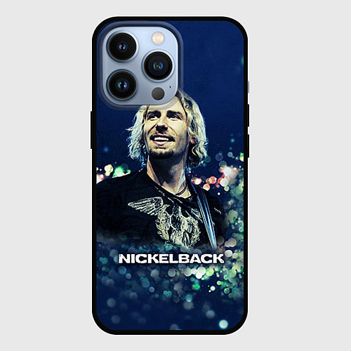 Чехол iPhone 13 Pro Nickelback: Chad Kroeger / 3D-Черный – фото 1