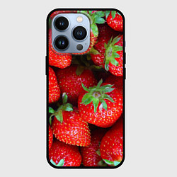 Чехол iPhone 13 Pro Клубничная