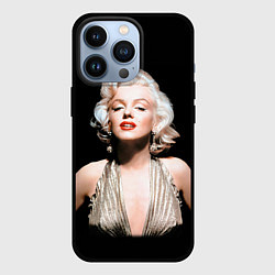 Чехол для iPhone 13 Pro Мерлин Монро 2, цвет: 3D-черный