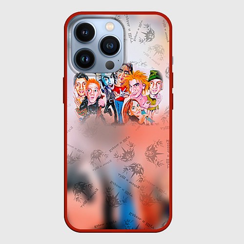 Чехол iPhone 13 Pro Король и Шут / 3D-Красный – фото 1