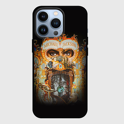 Чехол iPhone 13 Pro Michael Jackson Show / 3D-Черный – фото 1