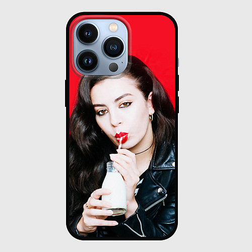 Чехол iPhone 13 Pro Charli XCX / 3D-Черный – фото 1