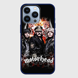 Чехол для iPhone 13 Pro Motorhead Band, цвет: 3D-тёмно-синий
