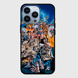 Чехол iPhone 13 Pro Iron Maiden: Skeletons