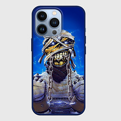 Чехол для iPhone 13 Pro Iron Maiden: Mummy, цвет: 3D-тёмно-синий