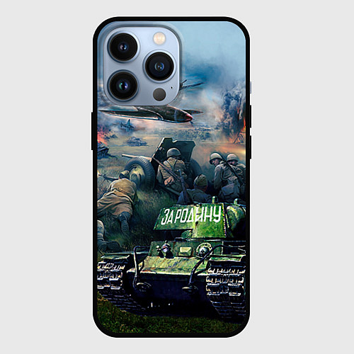 Чехол iPhone 13 Pro За родину / 3D-Черный – фото 1