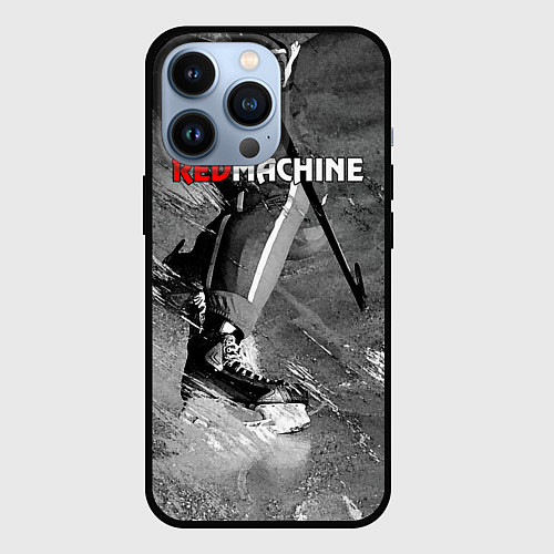 Чехол iPhone 13 Pro Red maсhine / 3D-Черный – фото 1