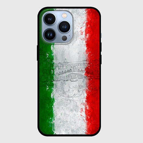 Чехол iPhone 13 Pro Italian / 3D-Черный – фото 1