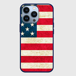 Чехол для iPhone 13 Pro США, цвет: 3D-тёмно-синий
