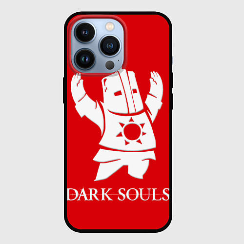 Чехол iPhone 13 Pro Dark Souls / 3D-Черный – фото 1