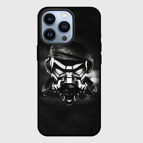 Чехол iPhone 13 Pro Pirate Station: Dark Side / 3D-Черный – фото 1