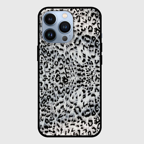 Чехол iPhone 13 Pro White Jaguar / 3D-Черный – фото 1