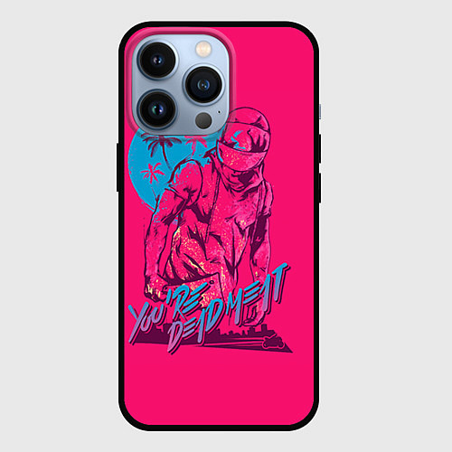 Чехол iPhone 13 Pro You're dead meat / 3D-Черный – фото 1
