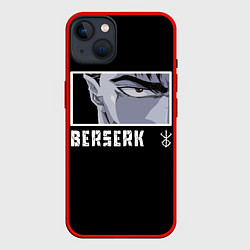 Чехол для iPhone 14 Plus Берсерк, цвет: 3D-красный