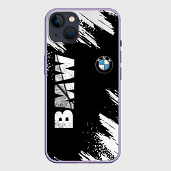 Чехол для iPhone 14 Plus BMW GRUNGE БМВ ГРАНЖ, цвет: 3D-серый