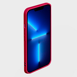 Чехол для iPhone 14 Plus Алиса рок группа краски штрихи, цвет: 3D-малиновый — фото 2