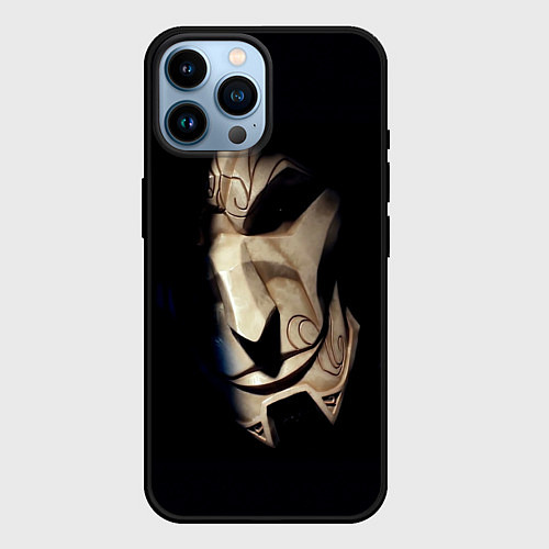 Чехол iPhone 14 Pro Max Маска / 3D-Черный – фото 1