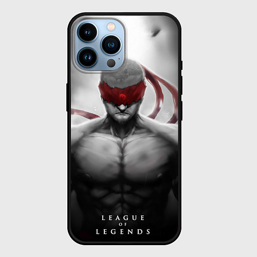 Чехол iPhone 14 Pro Max Ли Син / 3D-Черный – фото 1